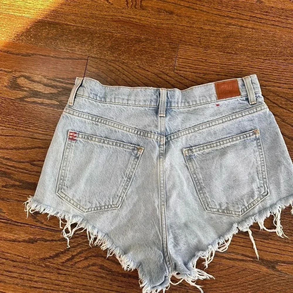 BDG Denim High Rise Short Cheeky Cut Off 2777